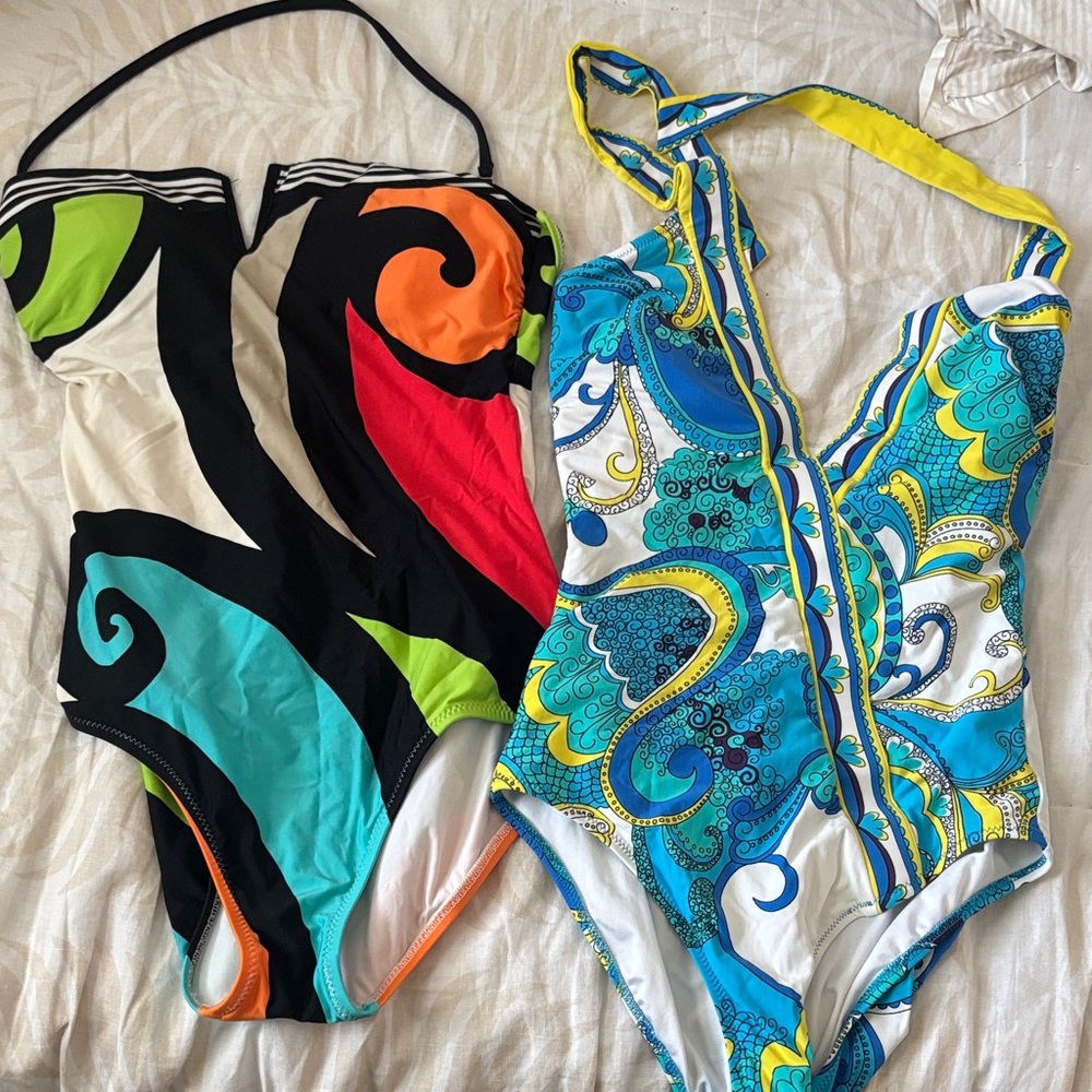 Two Trina Turk Bathing suits size 6